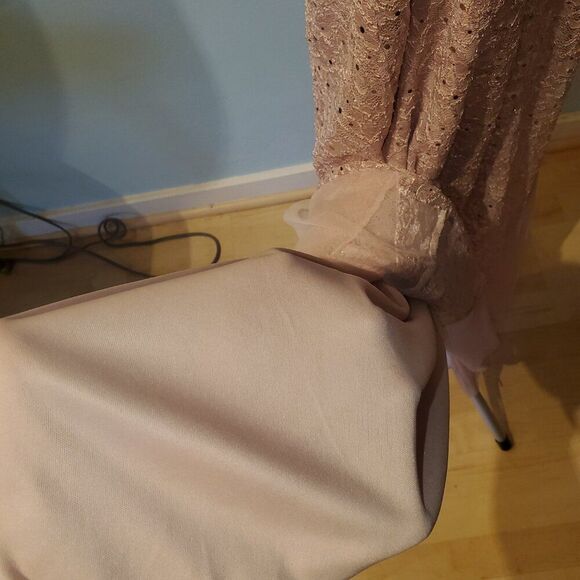 Sz XL One Shoulder Pink, Sparkle, Gown - Princess, Halloween, Formal, Party Long - Picture 8 of 16